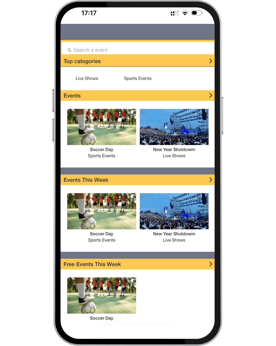 Events App